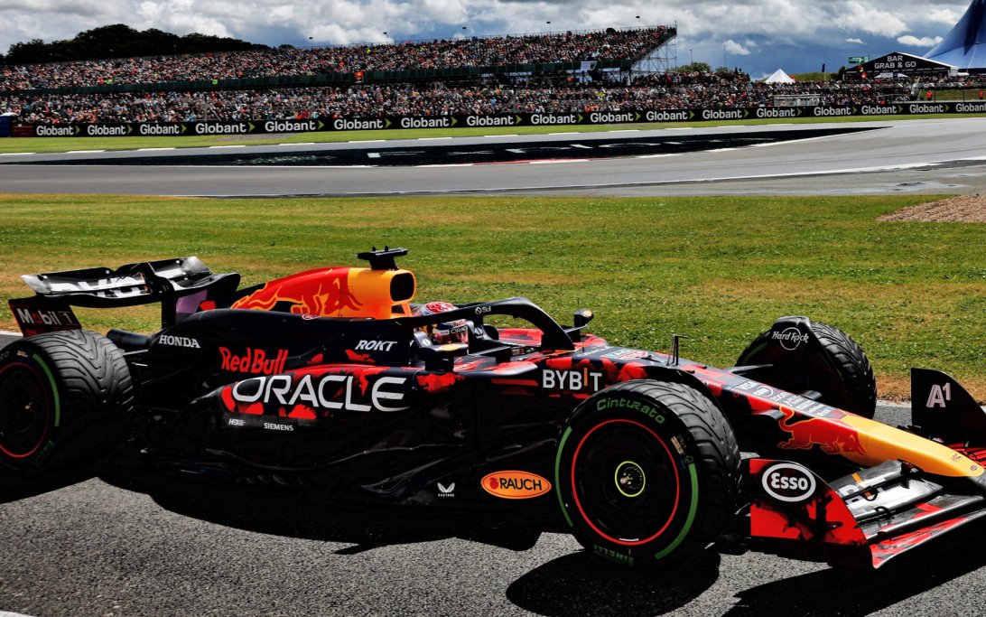 Verstappen Wet Qualifying Silverstone