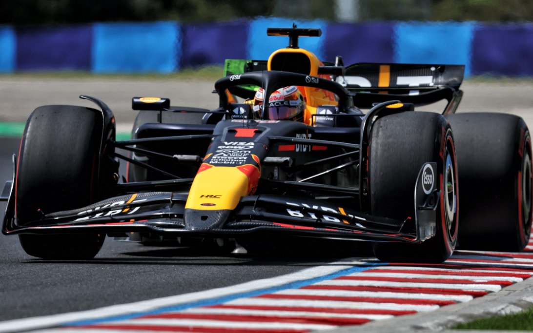 Verstappen FP1 Hungary