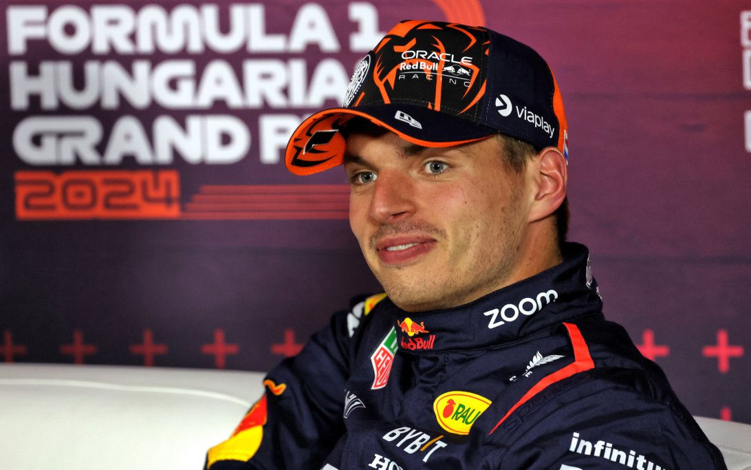 Verstappen qualifying Hungary