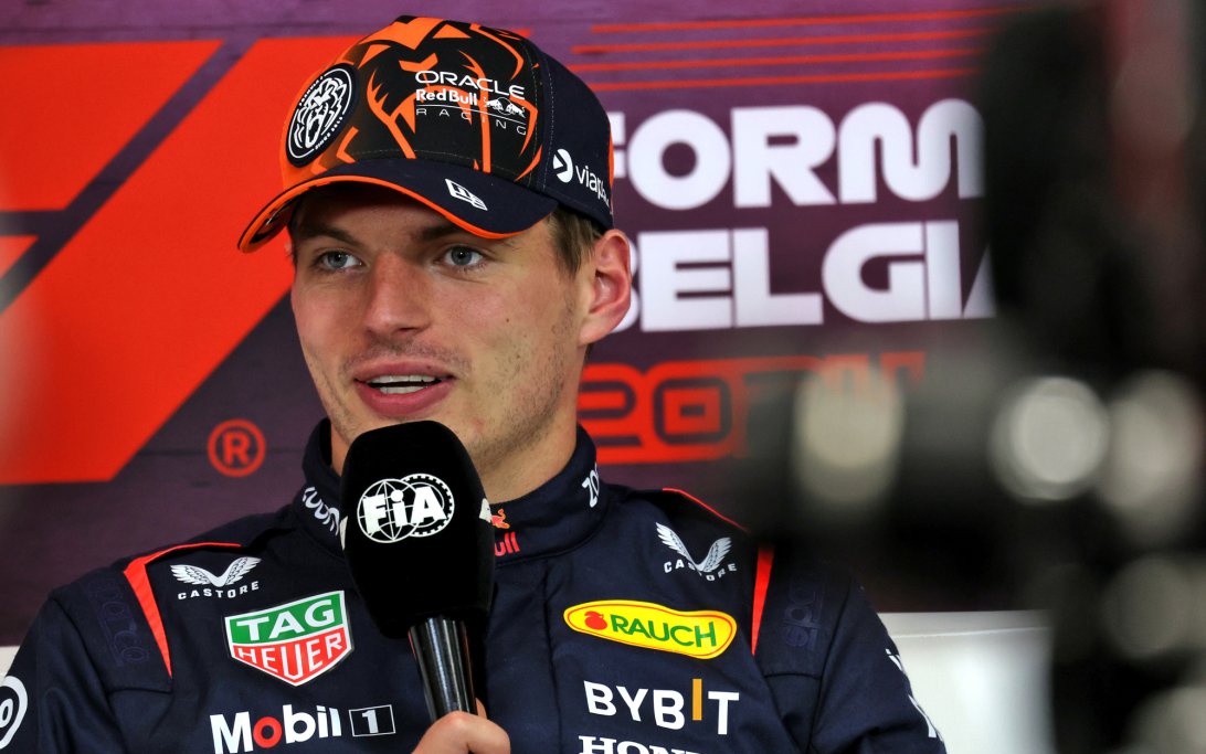 Verstappen qualifying Belgium