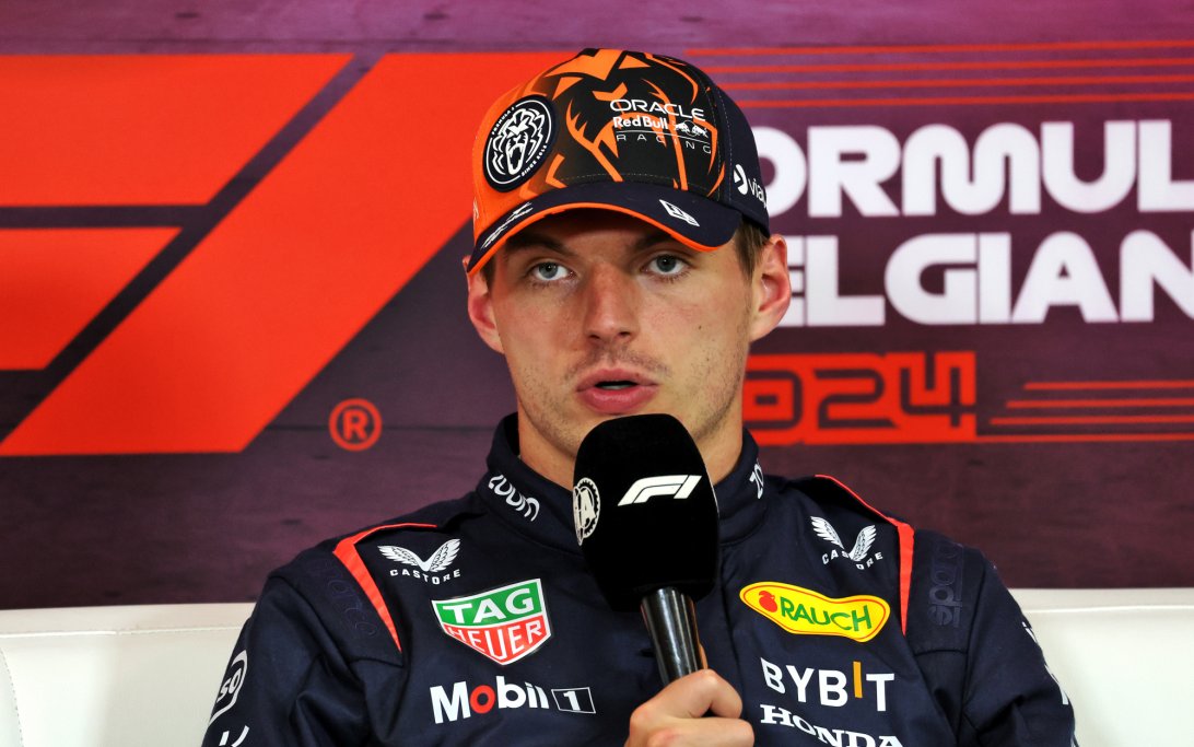 Verstappen qualifying Belgium