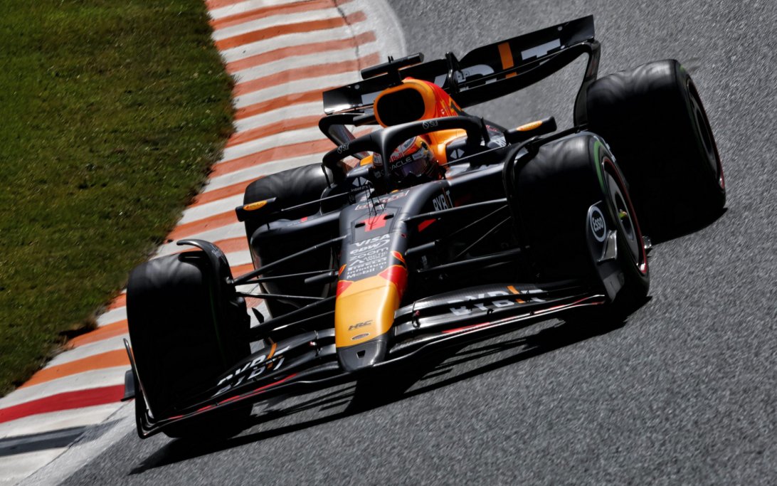 Verstappen wet FP1 Zandvoort