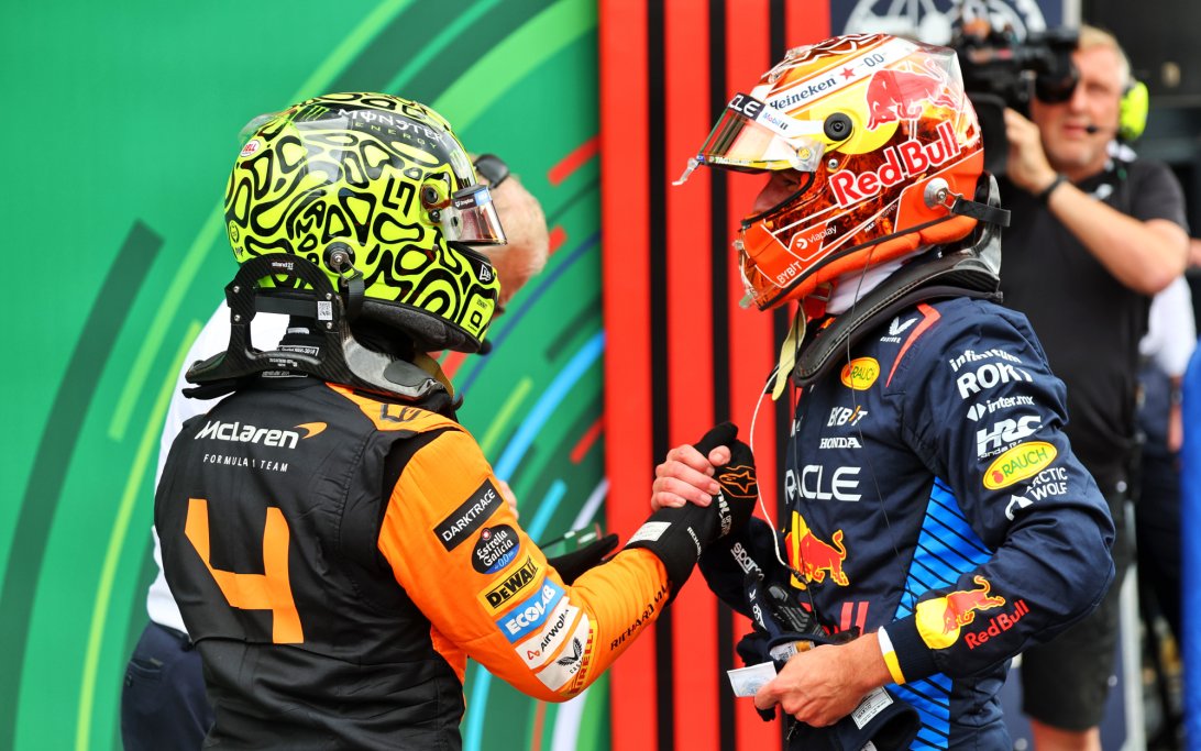 Verstappen Norris Qualifying Zandvoort