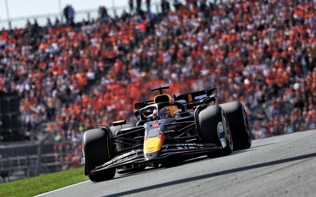 Verstappen race Zandvoort