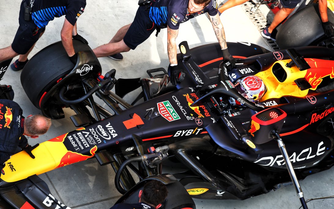 Verstappen Italy pitstop