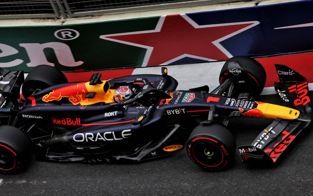 Verstappen FP3 Baku