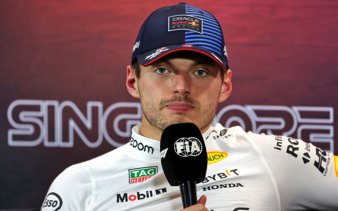 Verstappen post qualy Singapore