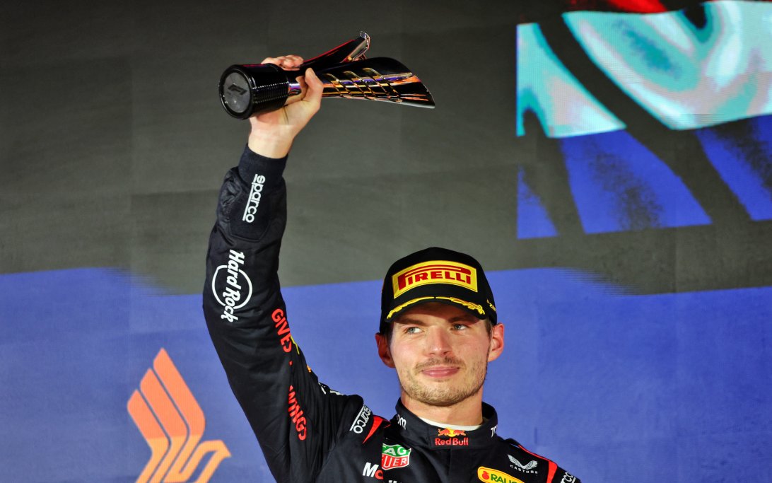 Verstappen podium Singapore