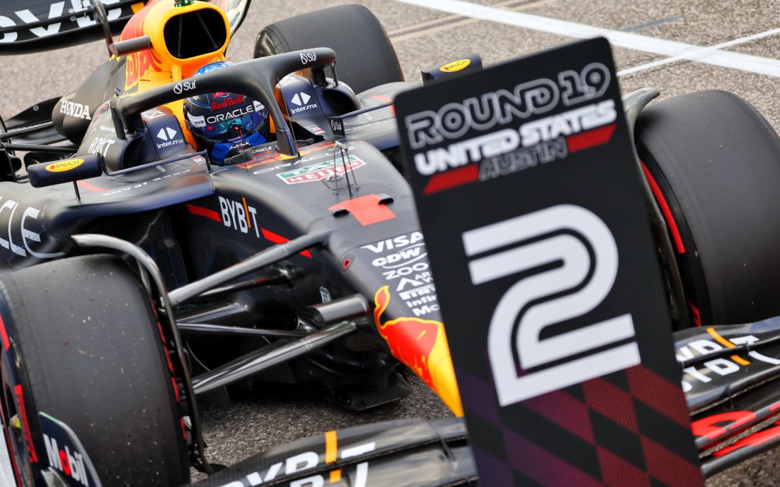 Verstappen qualifying Austin