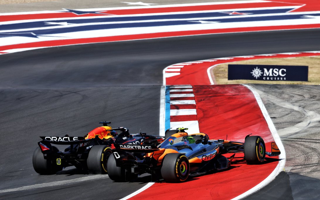 Verstappen Norris Austin