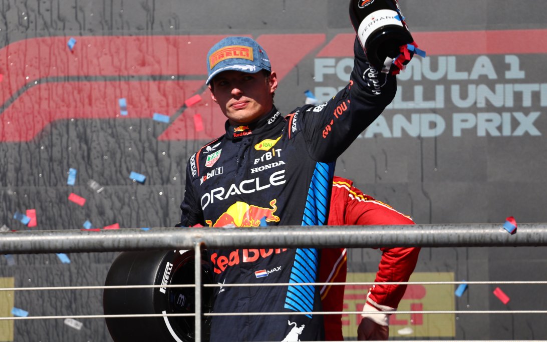 Verstappen Podium Austin