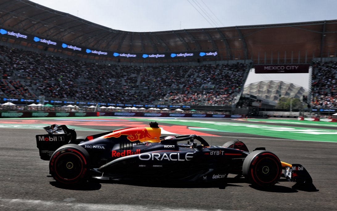 Verstappen FP1 Mexico