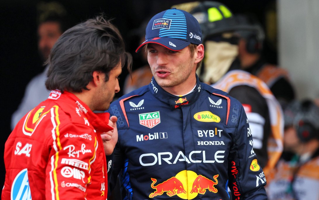 Verstappen Mexico Sainz