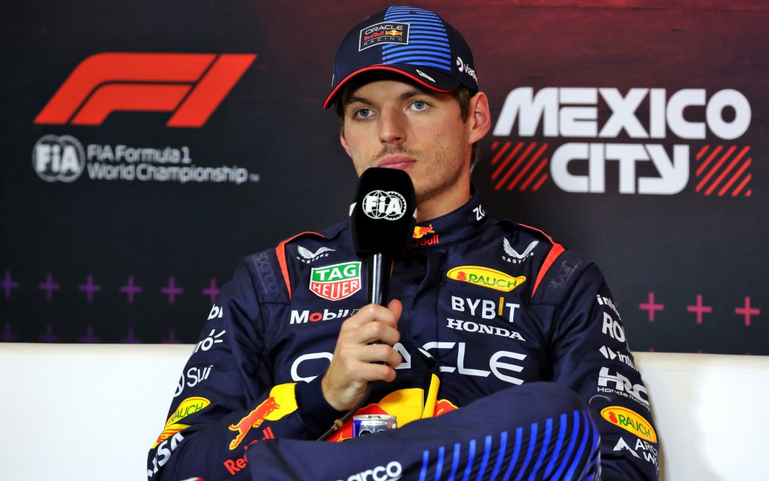 Verstappen presser qualifying Mexico