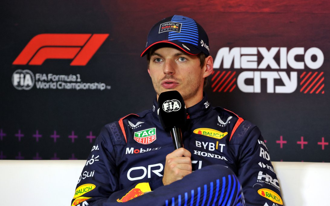 Verstappen presser qualifying Mexico