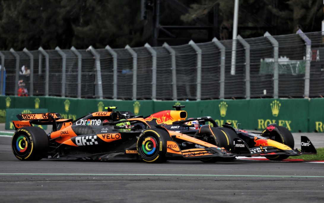 Verstappen leva dupla punição no México após incidentes com Norris