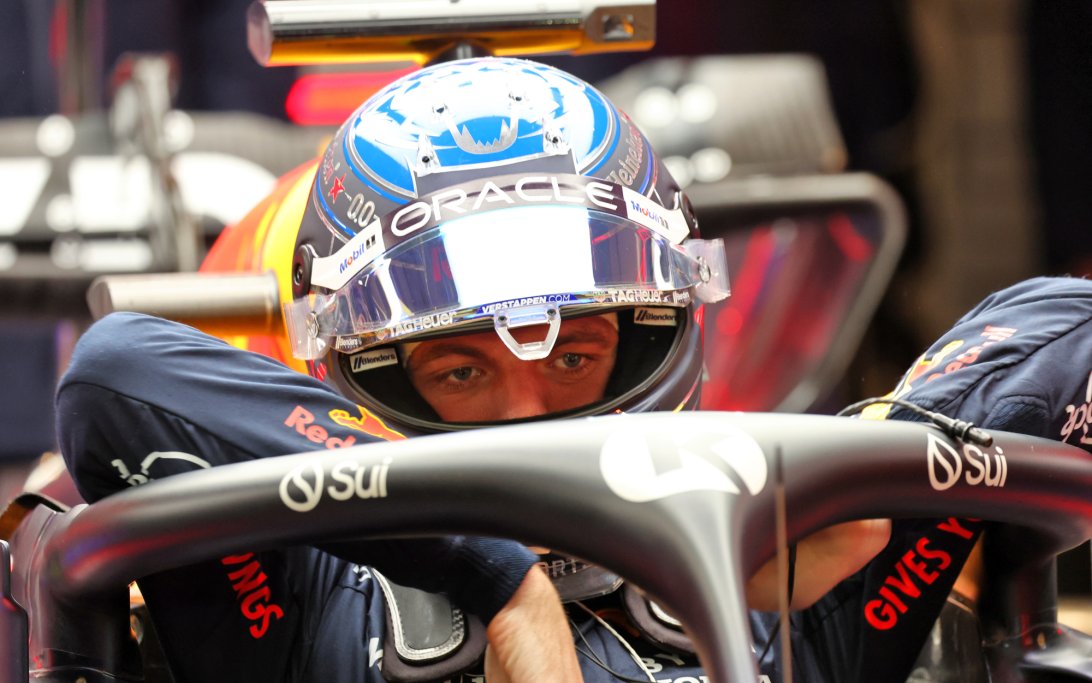Verstappen Practice Las Vegas