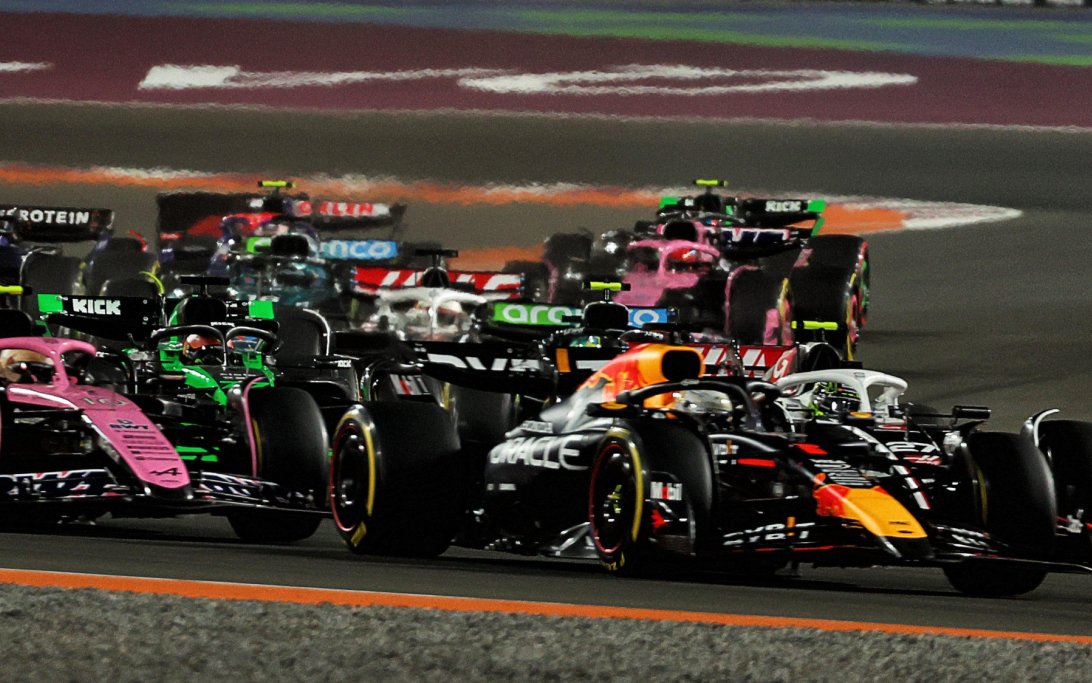 Verstappen start qatar sprint