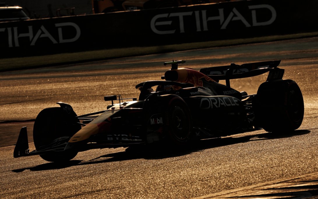 Verstappen Abu Dhabi race