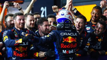 Verstappen delighted after 'physical' victory