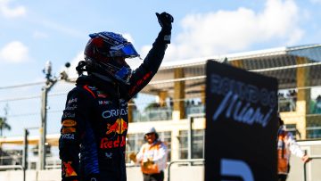 Ongekende reeks Verstappen ten einde