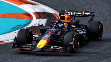 Live reacties na eerste pole Verstappen in Miami