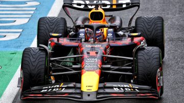 Samenvatting derde training Groot-Brittannië: Verstappen heeft moeite met de regen