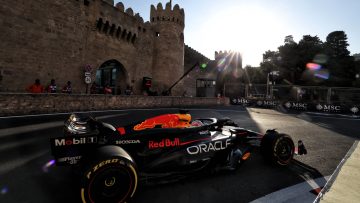 Live reacties na prima generale Verstappen in laatste training Bakoe