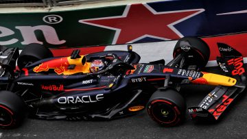 Samenvatting derde training Bakoe: Verstappen net in de top vijf