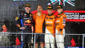 Voormalig F1-baas waarschuwt Verstappen en Norris voor 'magische gast'