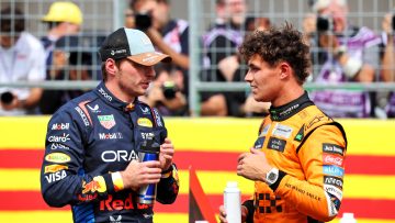 Verstappen ontkent incident met Norris: "Het is geen kleuterschool"