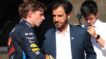 Verstappen holds talks with FIA president - report