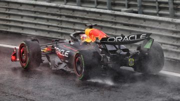 Het moment waarop Verstappen het gehele F1-veld declasseerde