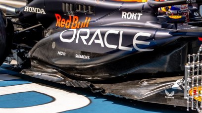 Red Bull Floor detail RB20