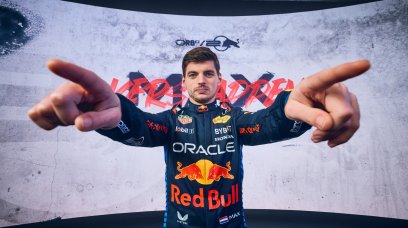 Verstappen RB20 launch