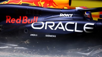 Verstappen Imola gravel