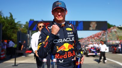 Verstappen pole Imola