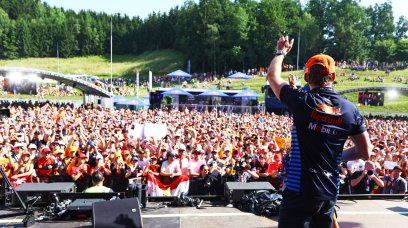 Verstappen fanzone Austria