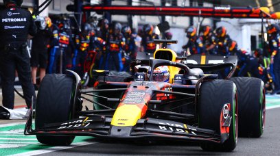 Verstappen wet race Silverstone