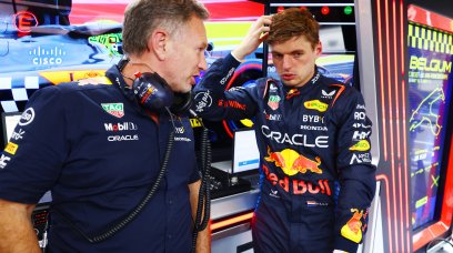 Verstappen Horner FP2 Belgium