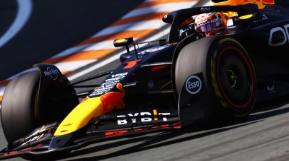 Verstappen race Zandvoort