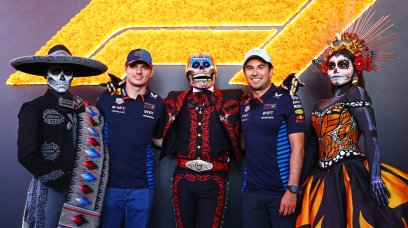 Verstappen Perez Mexico