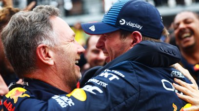 Verstappen Horner win Brazil
