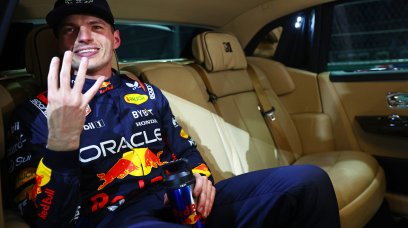 Verstappen 4 times World Champion Las Vegas 2024