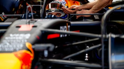 Verstappen test Bahrain 2024
