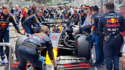 Verstappen grid Monaco