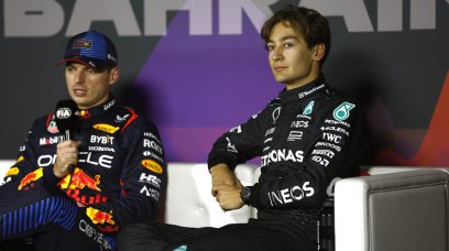 GP Bahrain Verstappen Russell