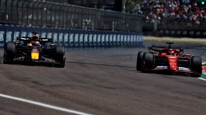 Verstappen Leclerc Imola