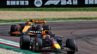 Verstappen Norris Imola