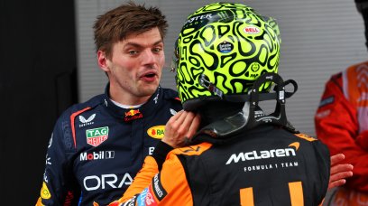 Verstappen Norris Qualifying Spain